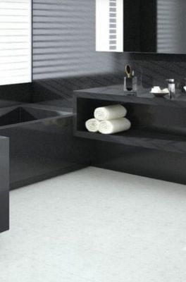 3100-Jet Black Caesarstone 20mm