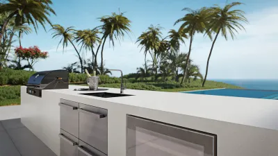 405-Midday Caesarstone 20mm (Outdoor Collection)