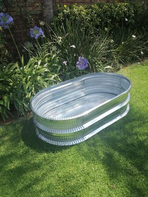 Galvanized Garden Planter Box - X-Small - 1350x800x350