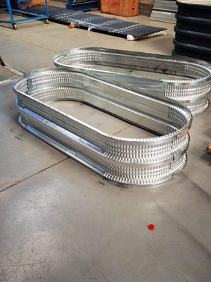 Galvanized Garden Planter Box - Medium 1900x800x350