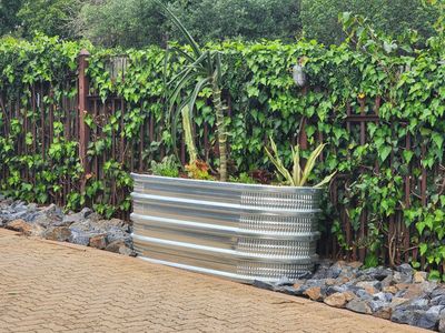 Galvanized IBR Garden Planter Box - Large 1900x800x700