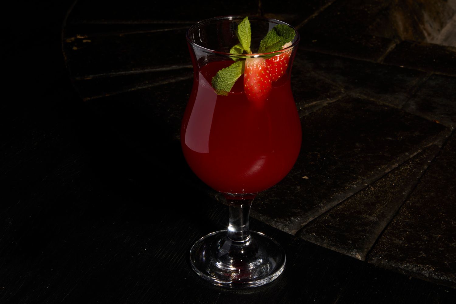 Лимонад клубничный