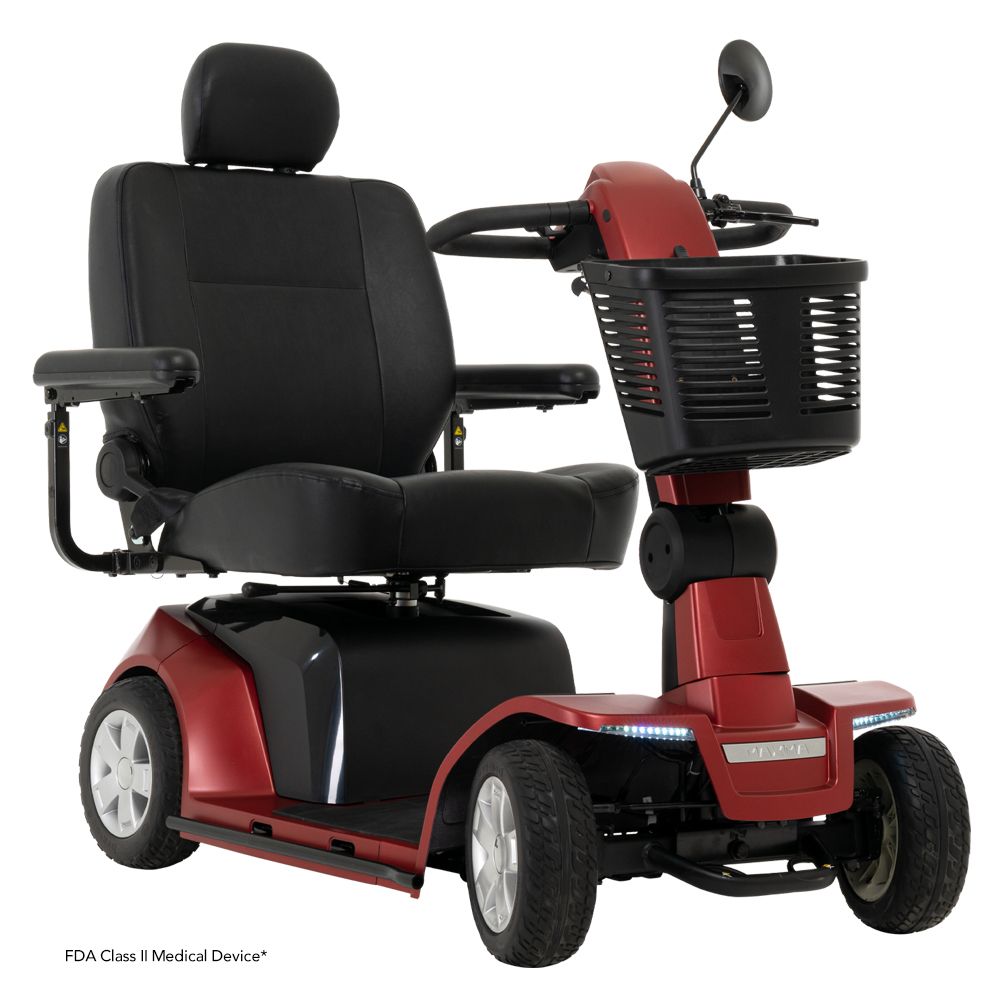 Pride Maxima 4 Wheel Scooter - Red