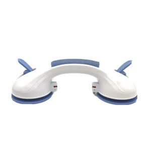 12&quot; Blue &amp; White Suction Cup Grab Bar