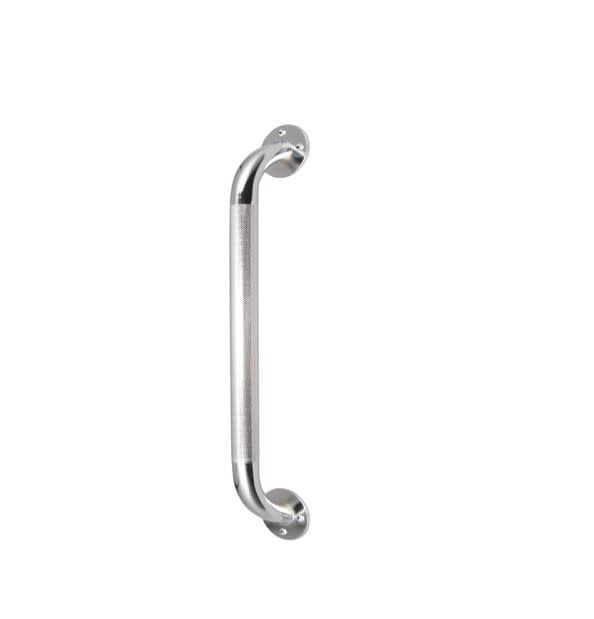 Grab Bar, Chrome, 24&quot; Knurled