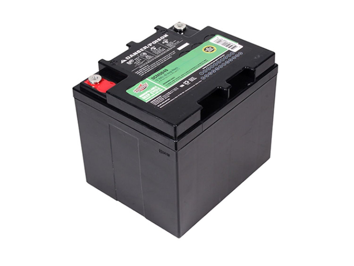 Battery 12V 40AH AGM Deep Cycle INS - DCM0040