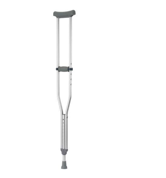 EZ Adjust Aluminum Crutches (Pair) 5&#39;10&quot;-6&#39;6&quot;
