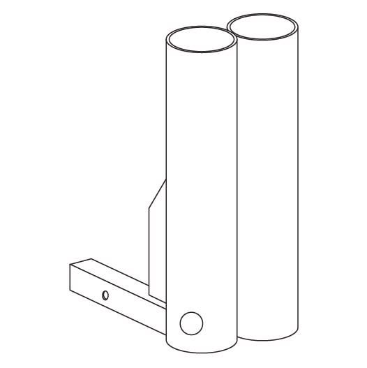 Pride Double Crutch / Cane Holder