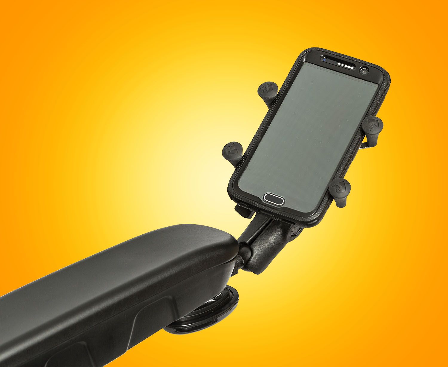 Pride Cell Phone Holder - Travel and Victory Scooters