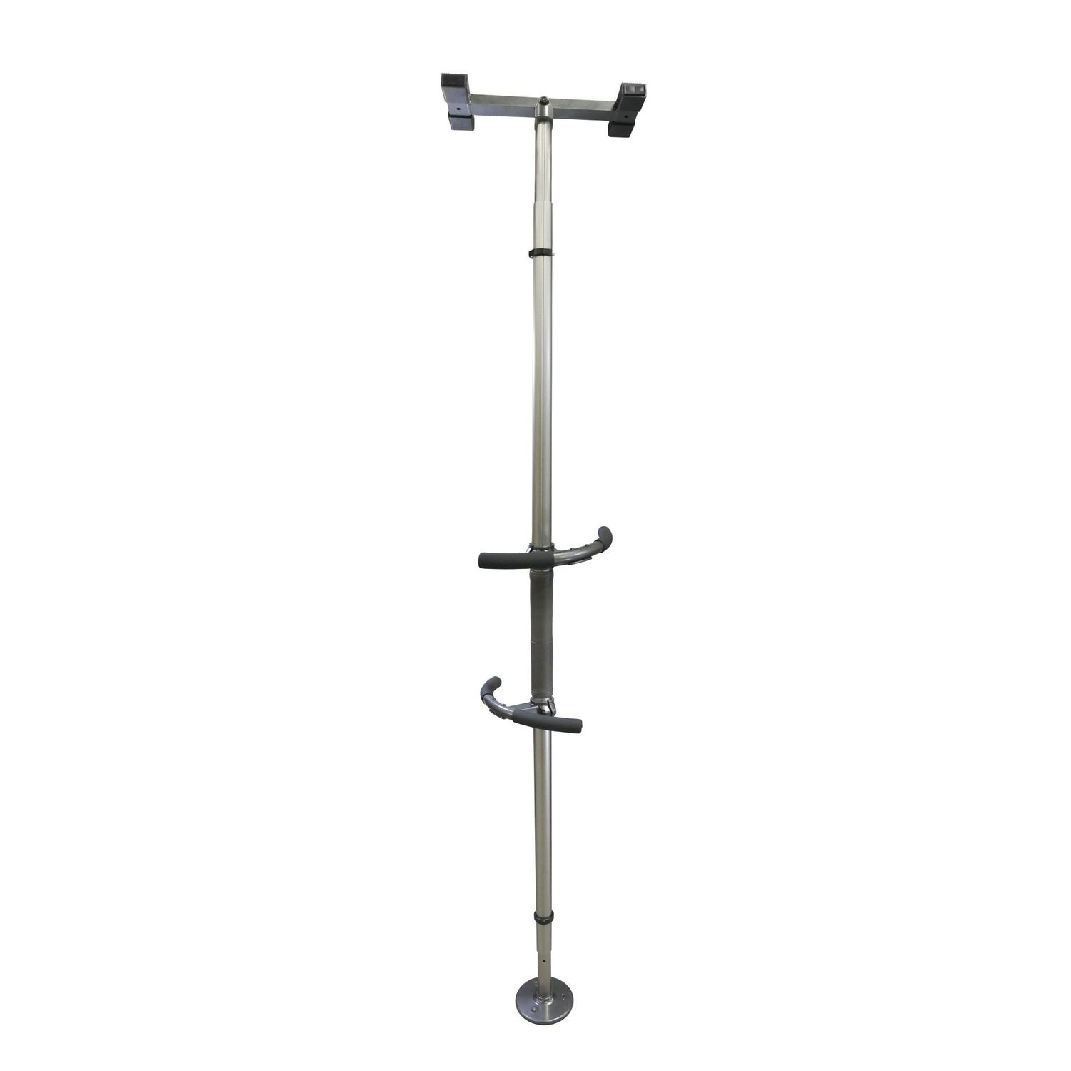 Signature Life Sure Stand Pole with Handles - Metallic Gray