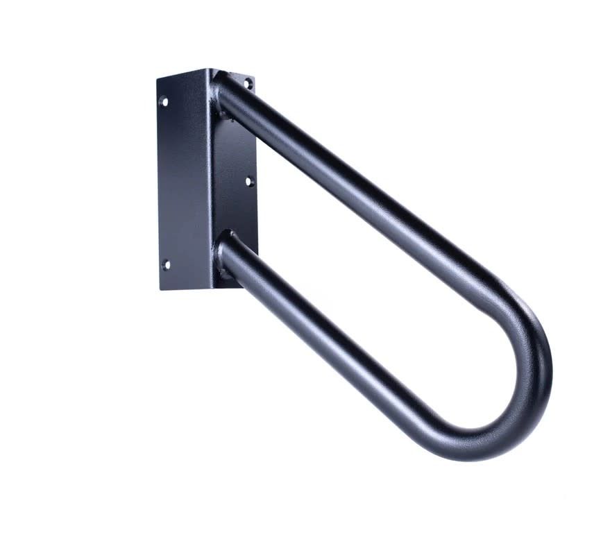 Hold Tight Handrail Jamb Mount - Black / 18&quot; Long / Right Handed