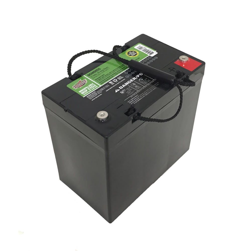 Battery 12V 55AH AGM Screw Terminal DCM0055