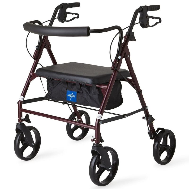 Bariatric Rollator, Basic Steel
