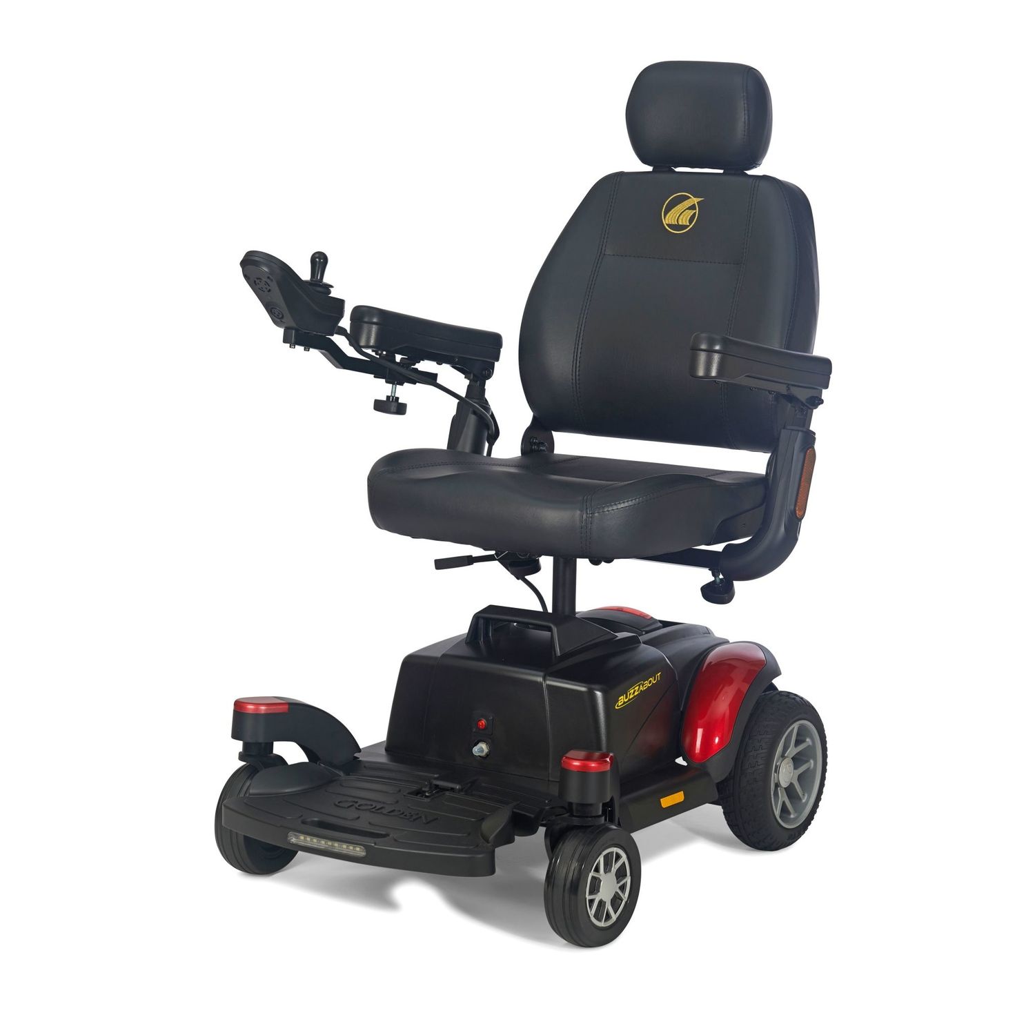 BuzzAbout GP164A Power Chair - Red/Blue