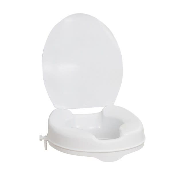 AquaSenseToilet Seat Riser - 4&quot; - Round Bowl