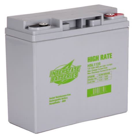 Battery 12V 22AH 90W SLA High Rate - Screw Terminal - HSL1125