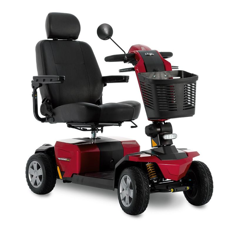 Victory® LX Sport (S710LXW) 4 Wheel Scooter - Candy Apple Red