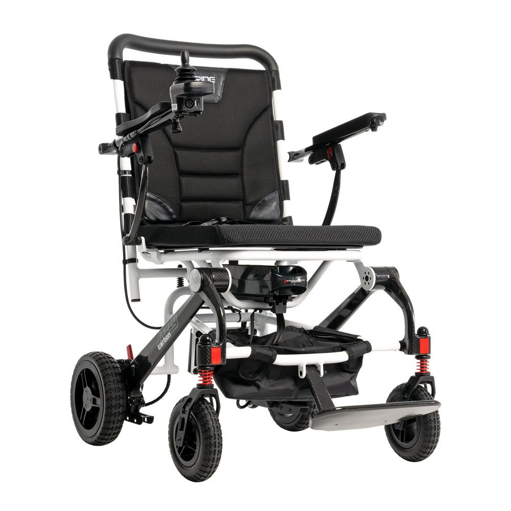Jazzy Carbon Power Chair - White