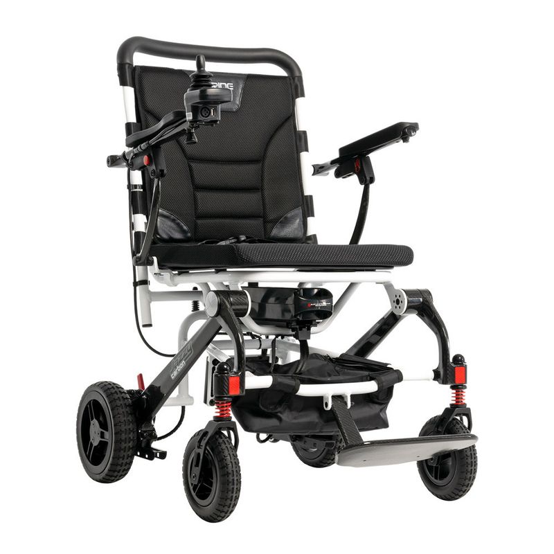 Jazzy Carbon Power Chair - White