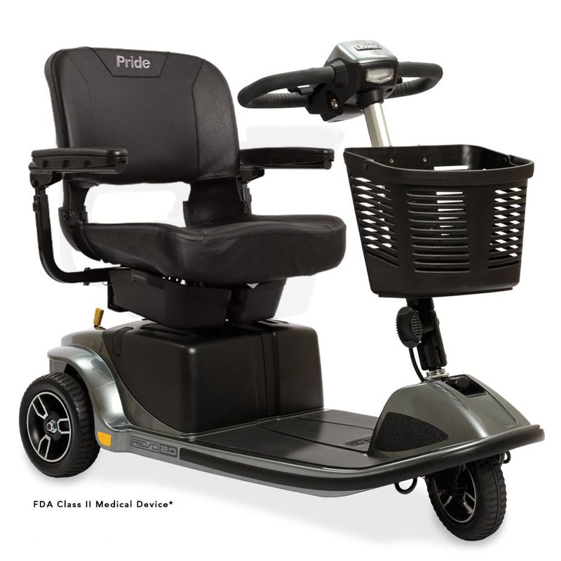 Revo 2.0 - S66 - 3 Wheel Scooter - Grey Street