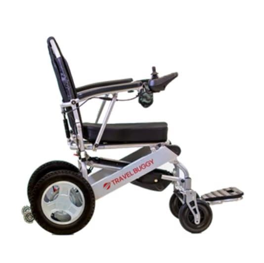 CITY 2 PLUS Silver Power Chair by Travel Buggy
