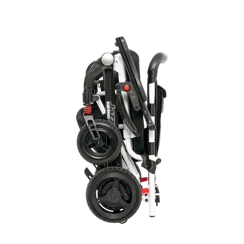 Jazzy Carbon Power Chair - White