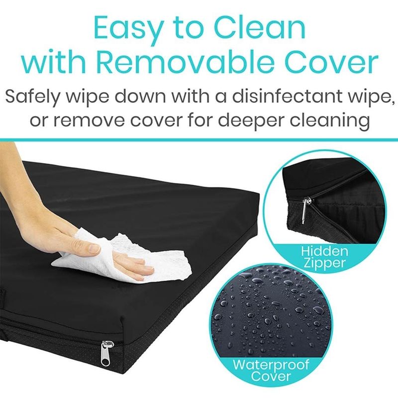 Vive Easy-Clean Wheelchair Cushion - Medium