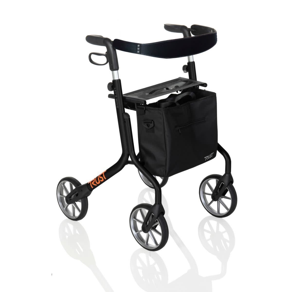 Let&#39;s Move Outdoor Rollator, Color: Black