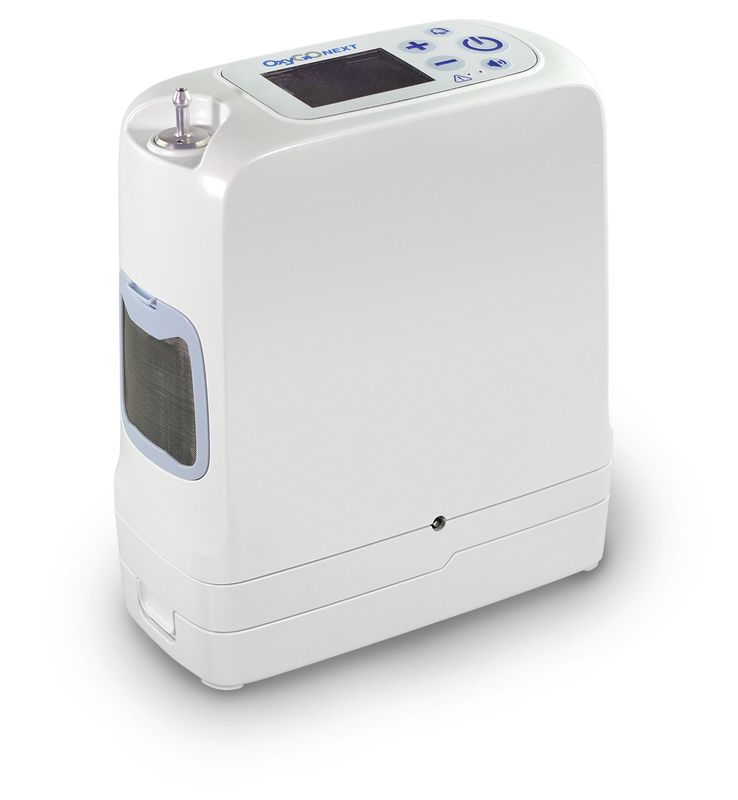 OxyGo NEXT with 8-cell battery system inc  Bag, AC and DC Charger