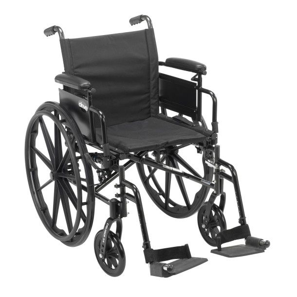 Cruiser X4 Wheelchair 20&quot; Adj Desk Arm Swing Away Feet
