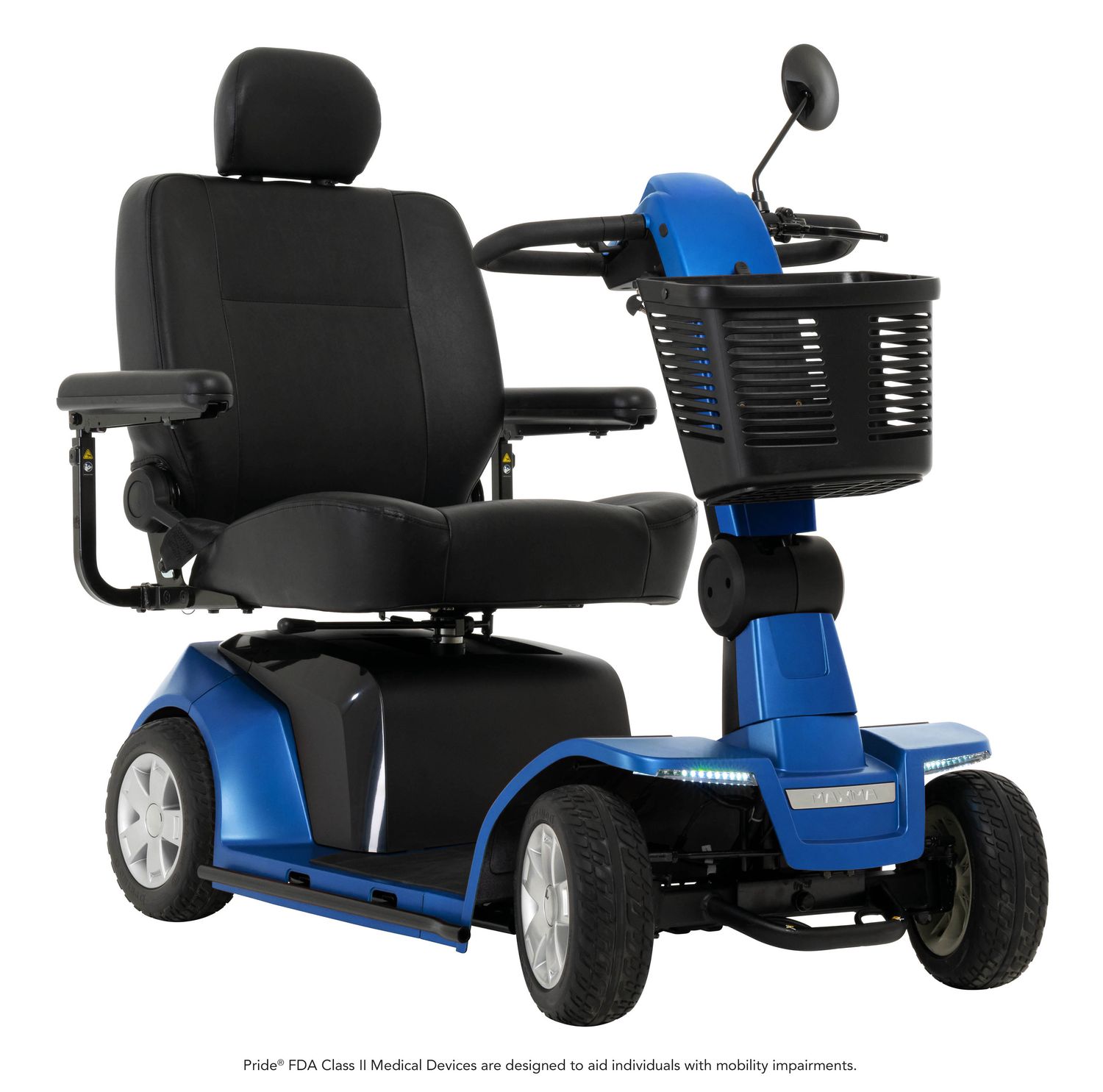 Pride Maxima 4 Wheel Scooter - Blue