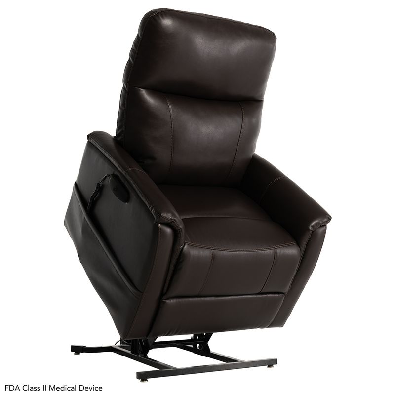 Lift Recliner - Sitting Pretty™ - Genesis - LC-150M - Lexis Vinyl Chestnut