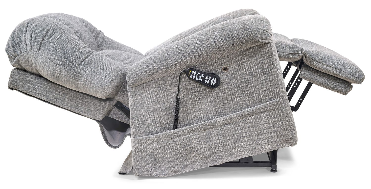 Lift Recliner - Cloud - PR527 Medium Large - Ashton Slate with Twilight, Nirvana Heat and Massage