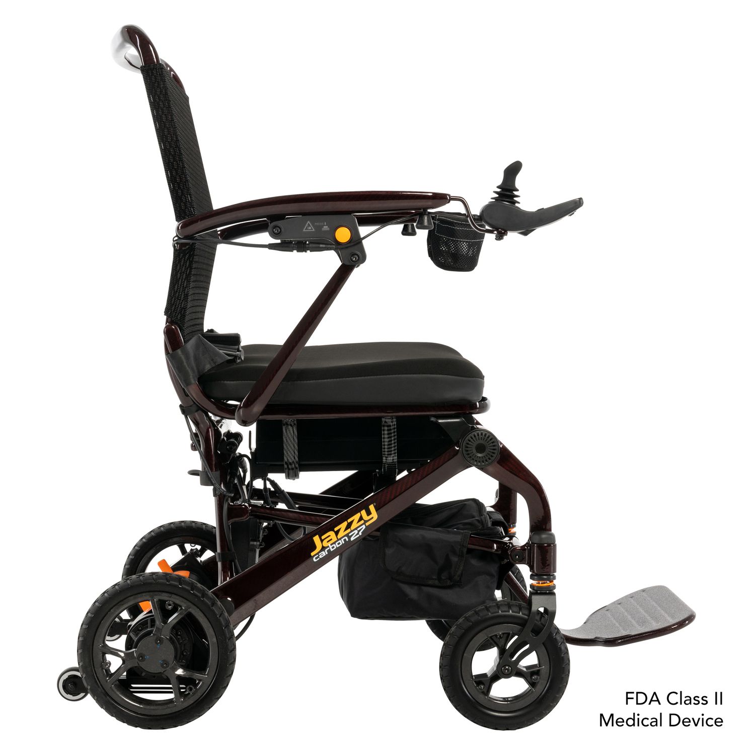Jazzy Carbon HD - Black Cherry Red