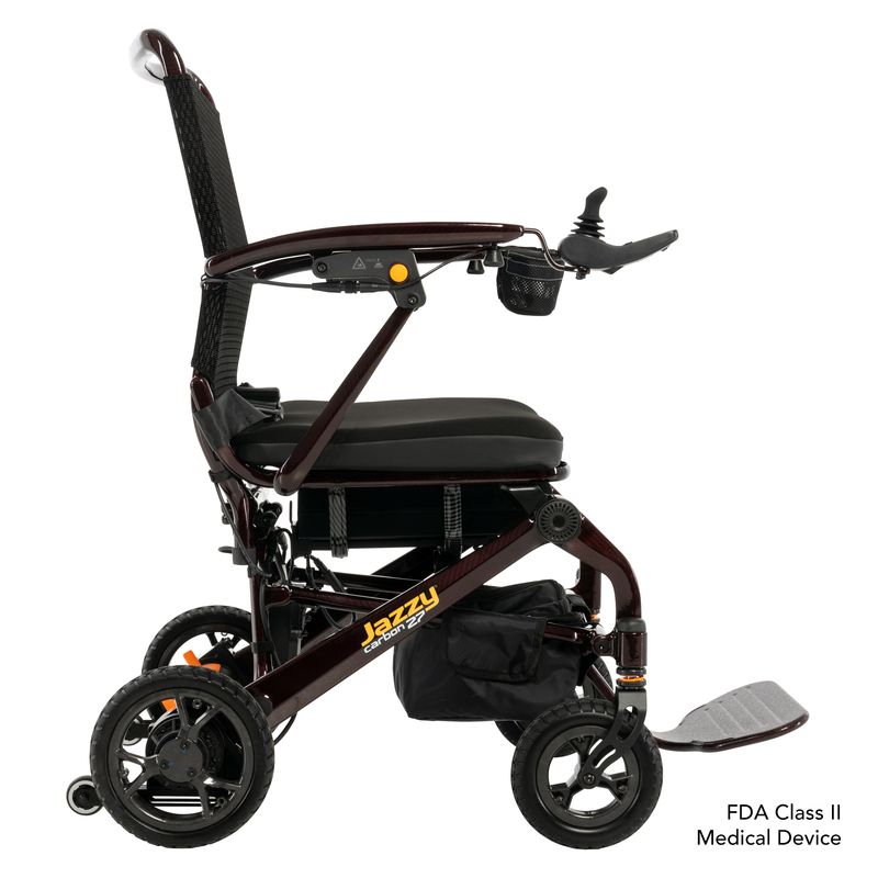 Jazzy Carbon HD - Black Cherry Red