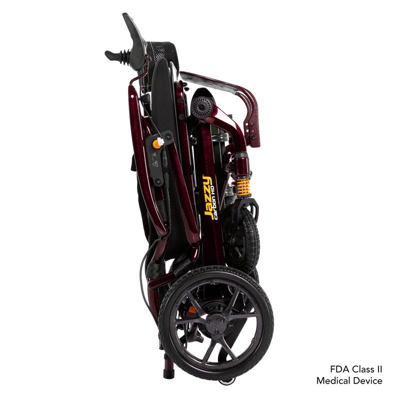 Jazzy Carbon HD - Black Cherry Red
