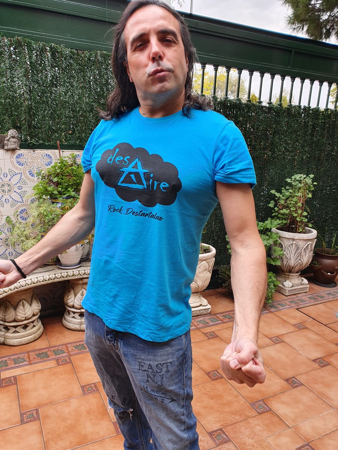 Camiseta Desaire Azul