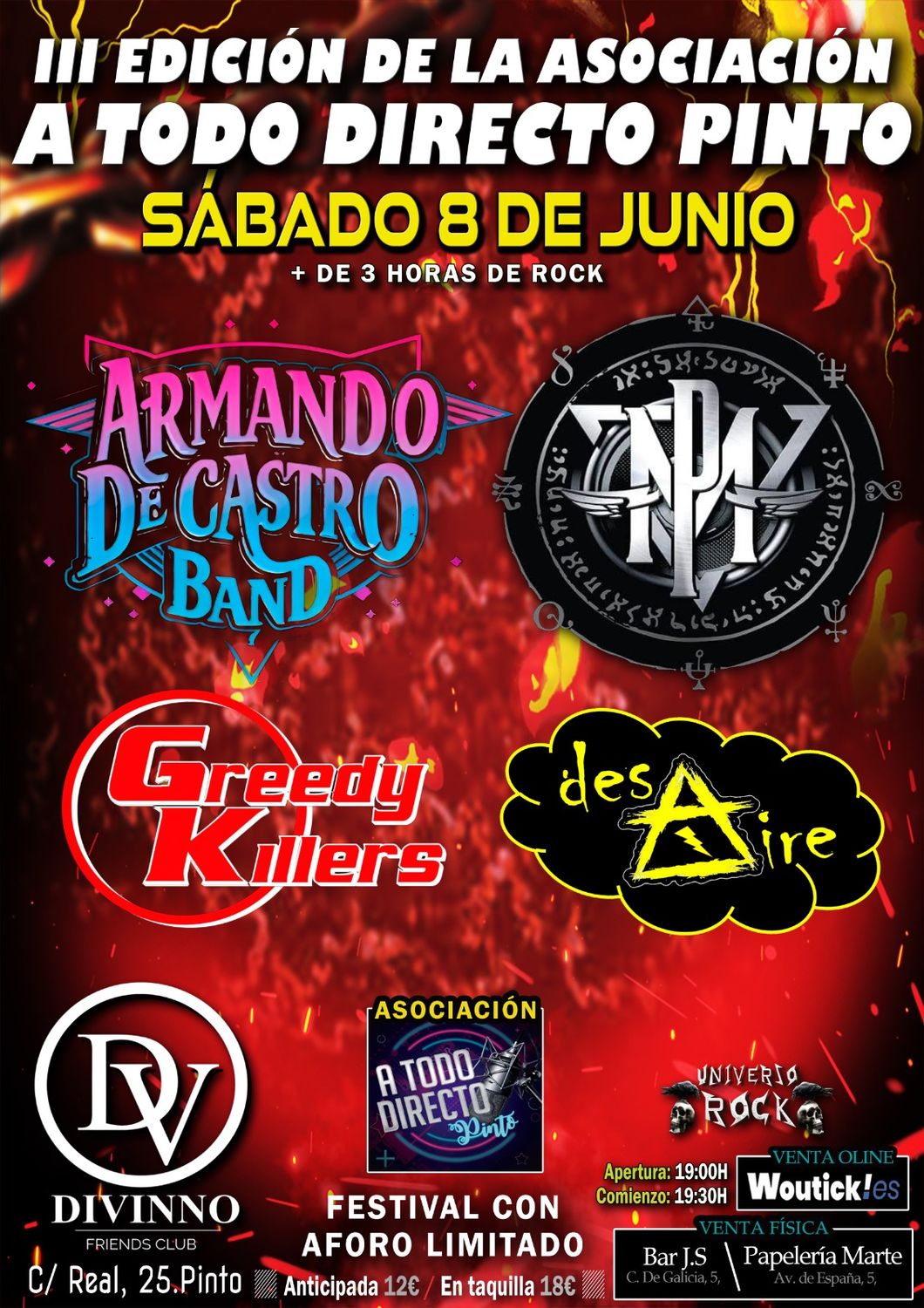 Entradas concierto