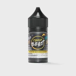 Flavour Beast Salt, Flavor: Blastin' Banana Mango Iced, Nicotine: 20mg, Size: 30mL