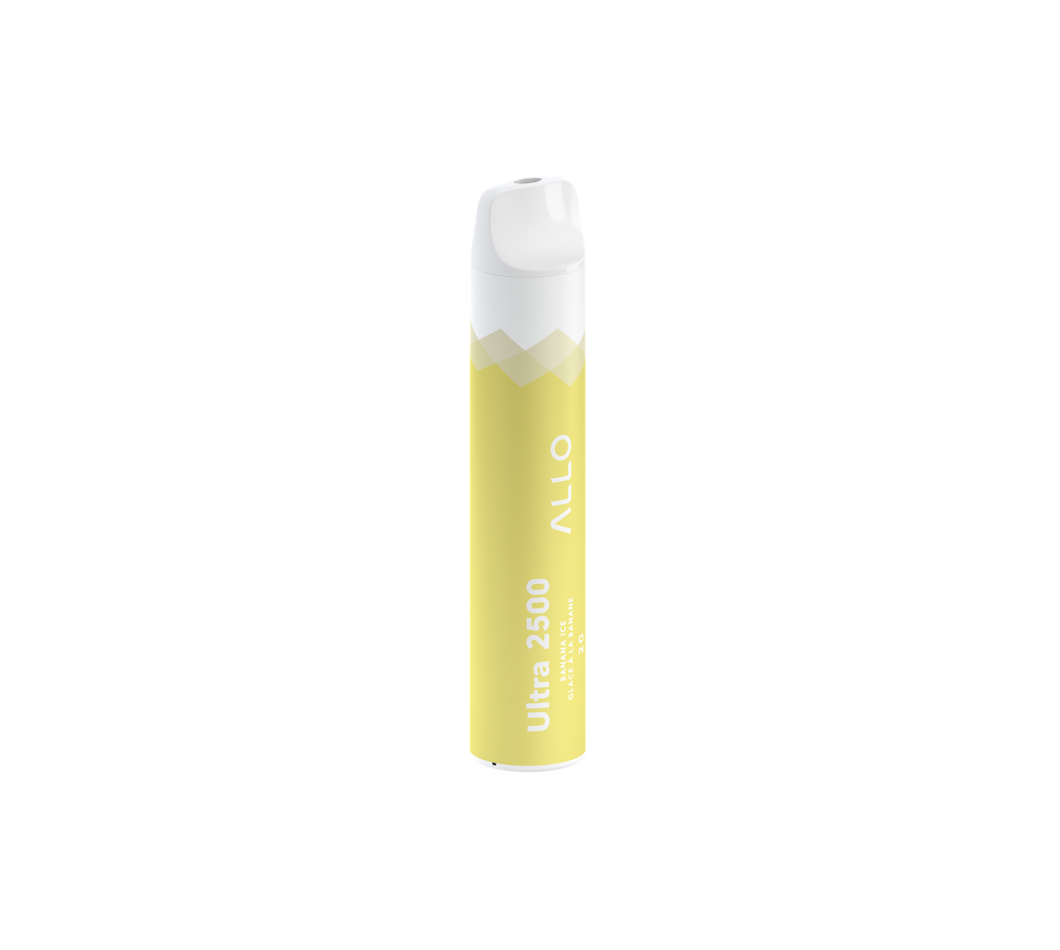 Allo Ultra 2500, Flavor: Banana Ice, Nicotine: 20mg, Size: 2500