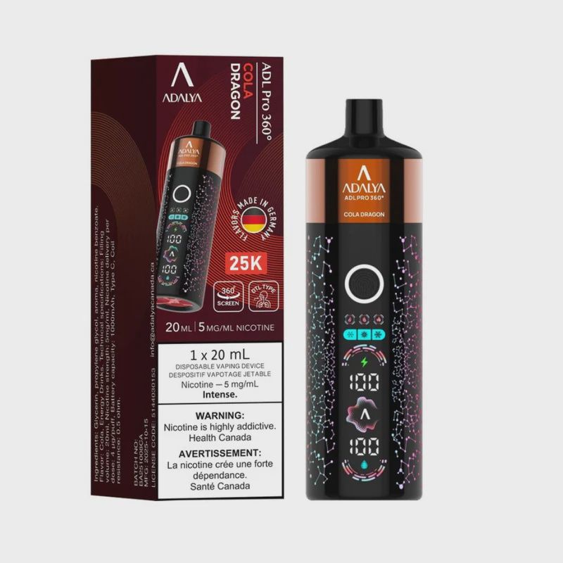 ADL Pro 360 Shisha, Flavor: Cola Dragon