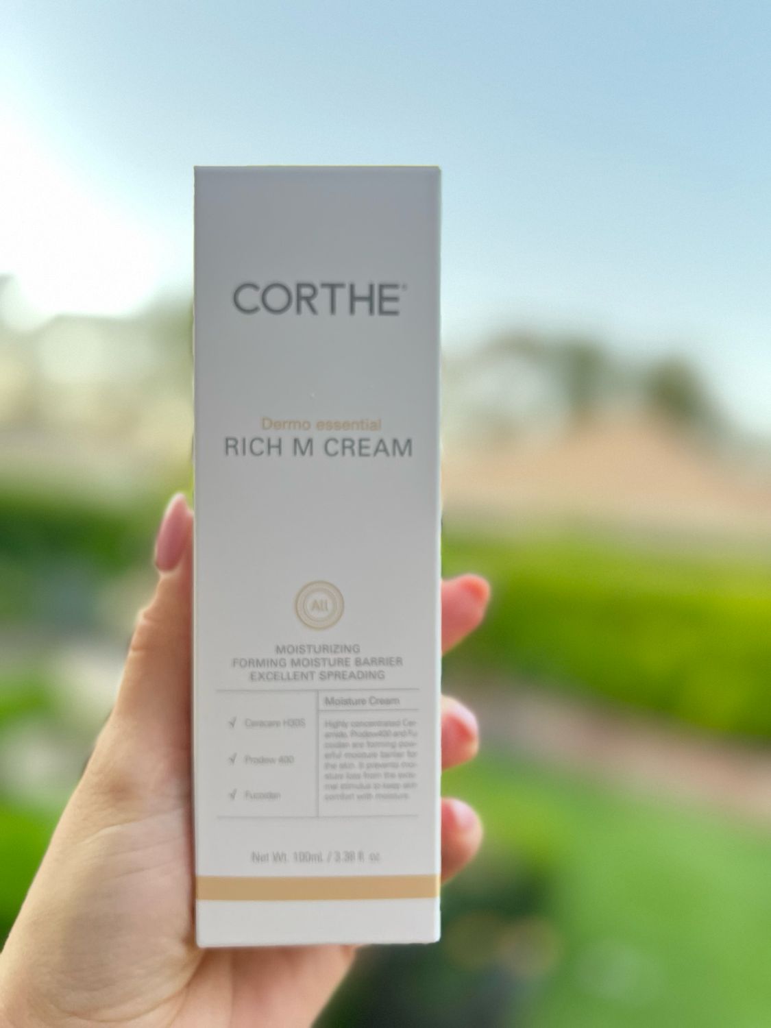 Corthe Dermo Essential Rich M Cream 3.38oz / 100 ML