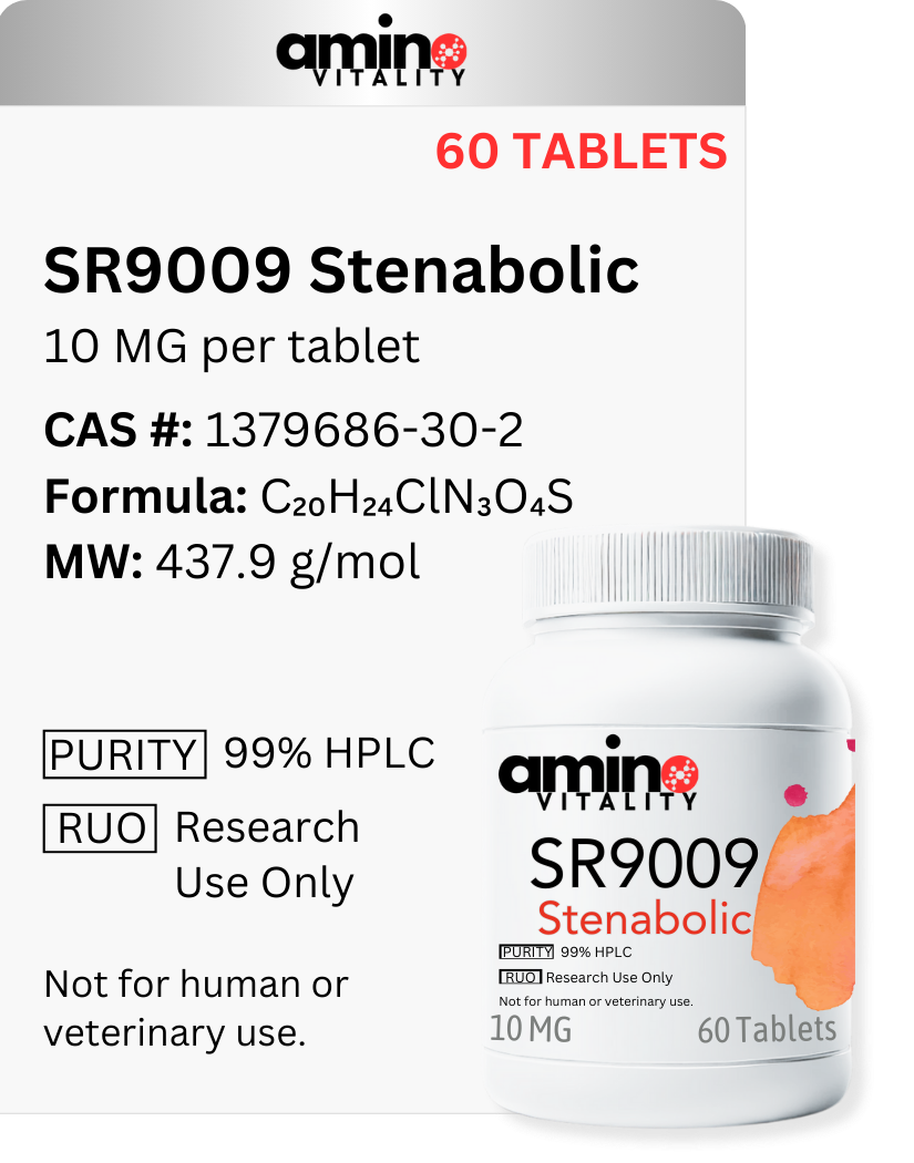 SR-9009 - Stenabolic 10 mg x 60 Tablets, 600 mg Total