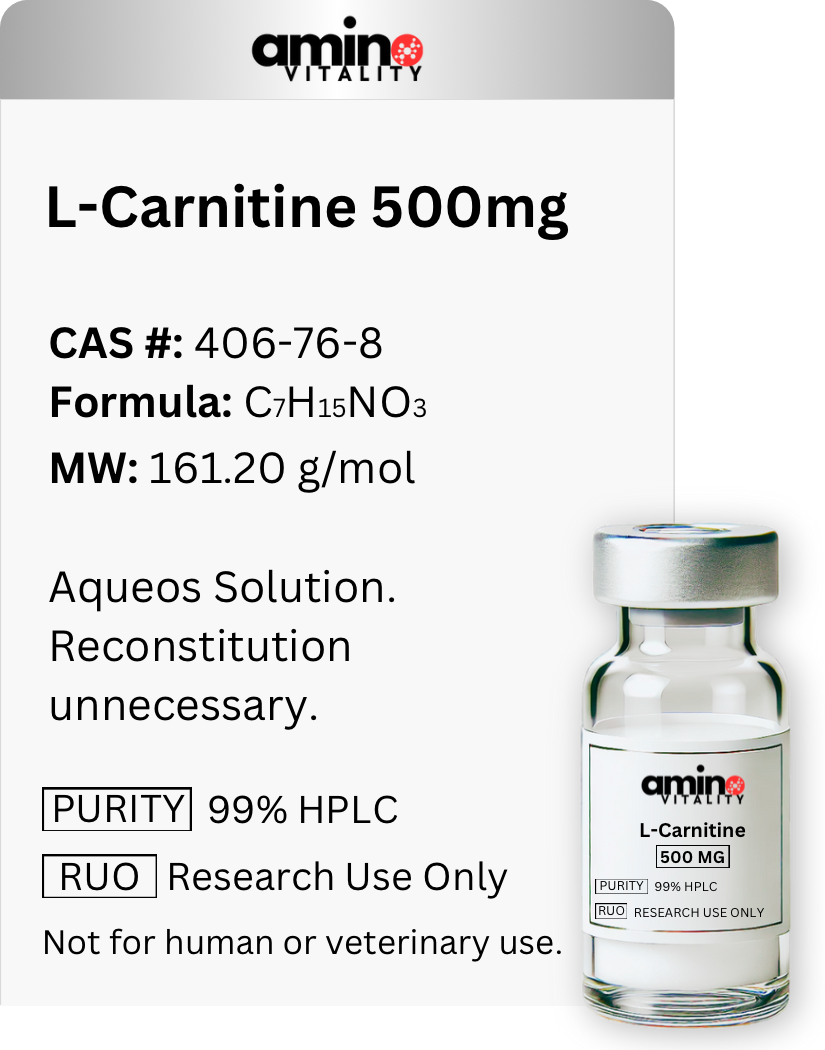 L-Carnitine 500 mg | 10mL