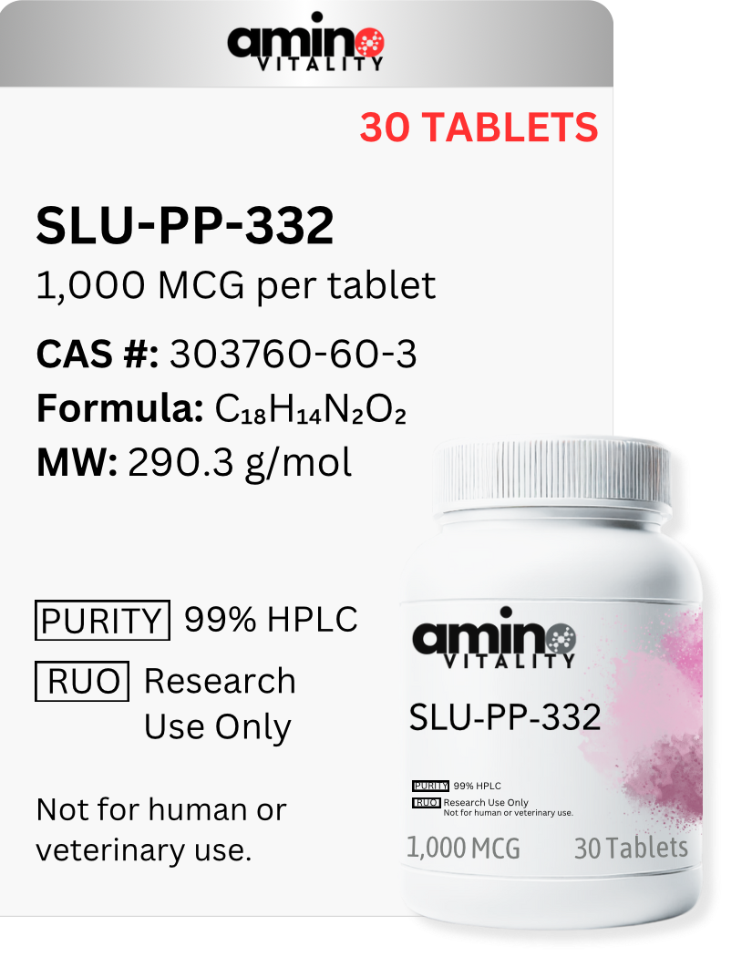 SLU-PP-332 1,000mcg x 30 Tablets