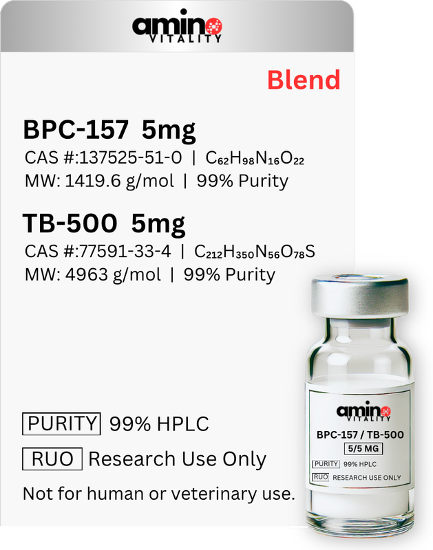 BPC-157 / TB-500 BLEND - 10 MG TOTAL
