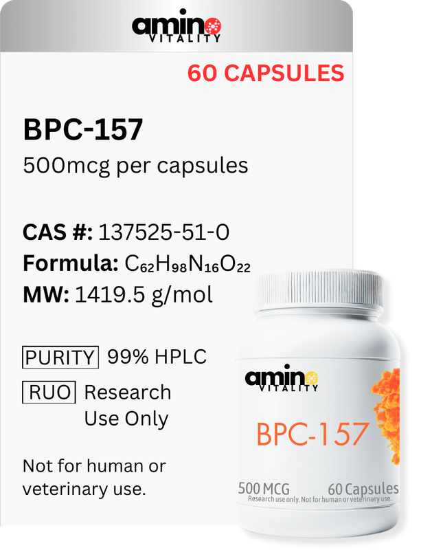 BPC-157 500 mcg Capsules