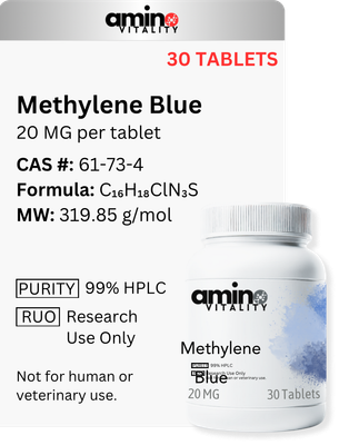 Methylene Blue 20mg x 30 Tablets