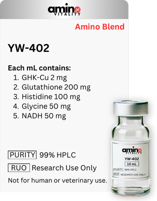 YW-402 Peptide-Amino Blend 10 mL