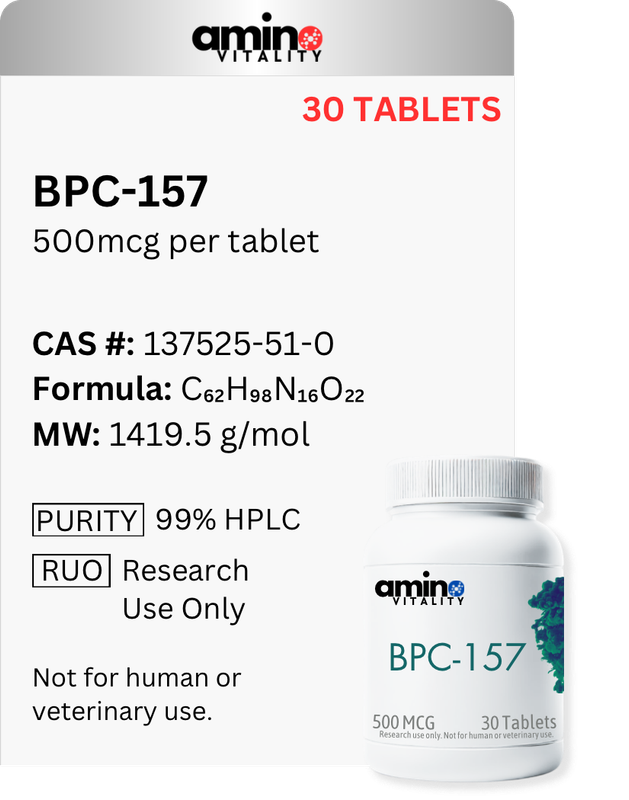 BPC-157 500 mcg Tablets
